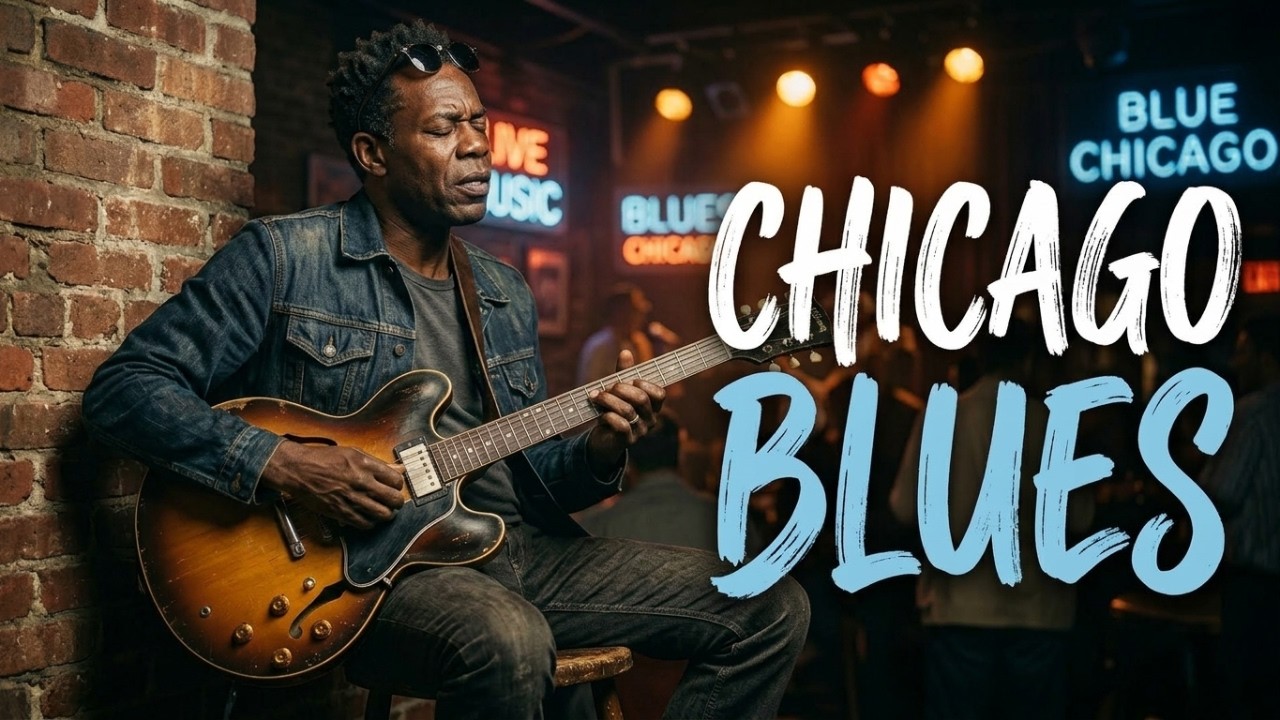 Chicago Blues &ndash; Midnight Blues Guitar & Smooth Jazz for Lonely Nights