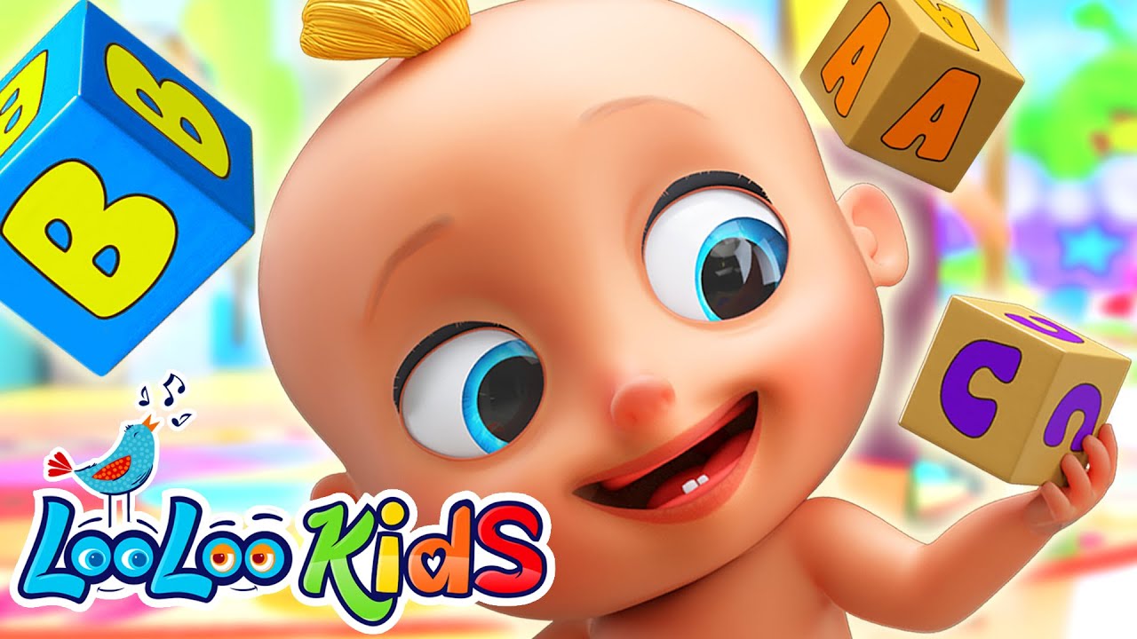 ABC SONG | A For Apple + Ten in a Bed and more Sing Along Kids Songs - LooLoo Kids
