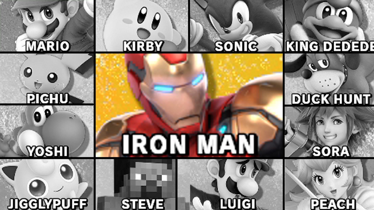 Iron Man Gets A REAL Moveset (Smash Ultimate)
