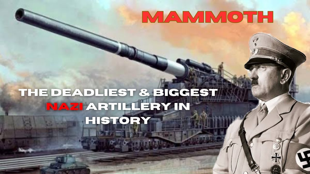 Schwerer Gustav: the biggest & deadilest artillery in history