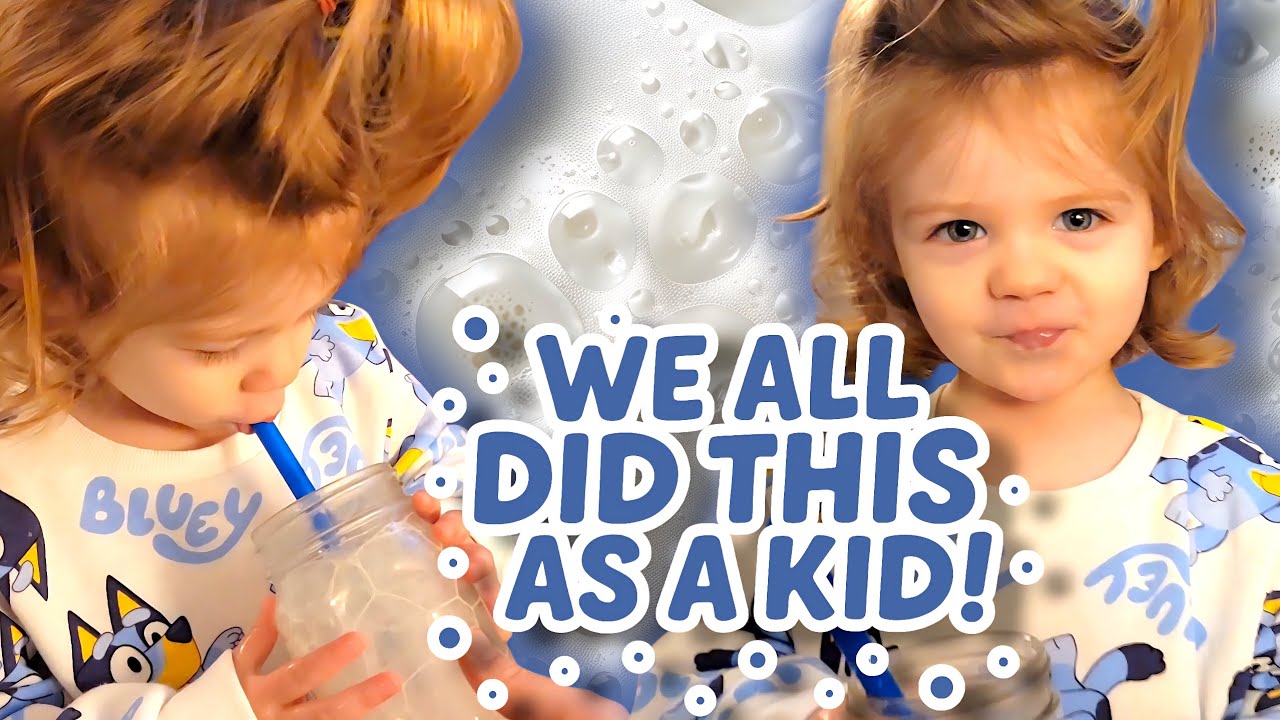 Milk Bubbles Discovered… & Joy Followed!