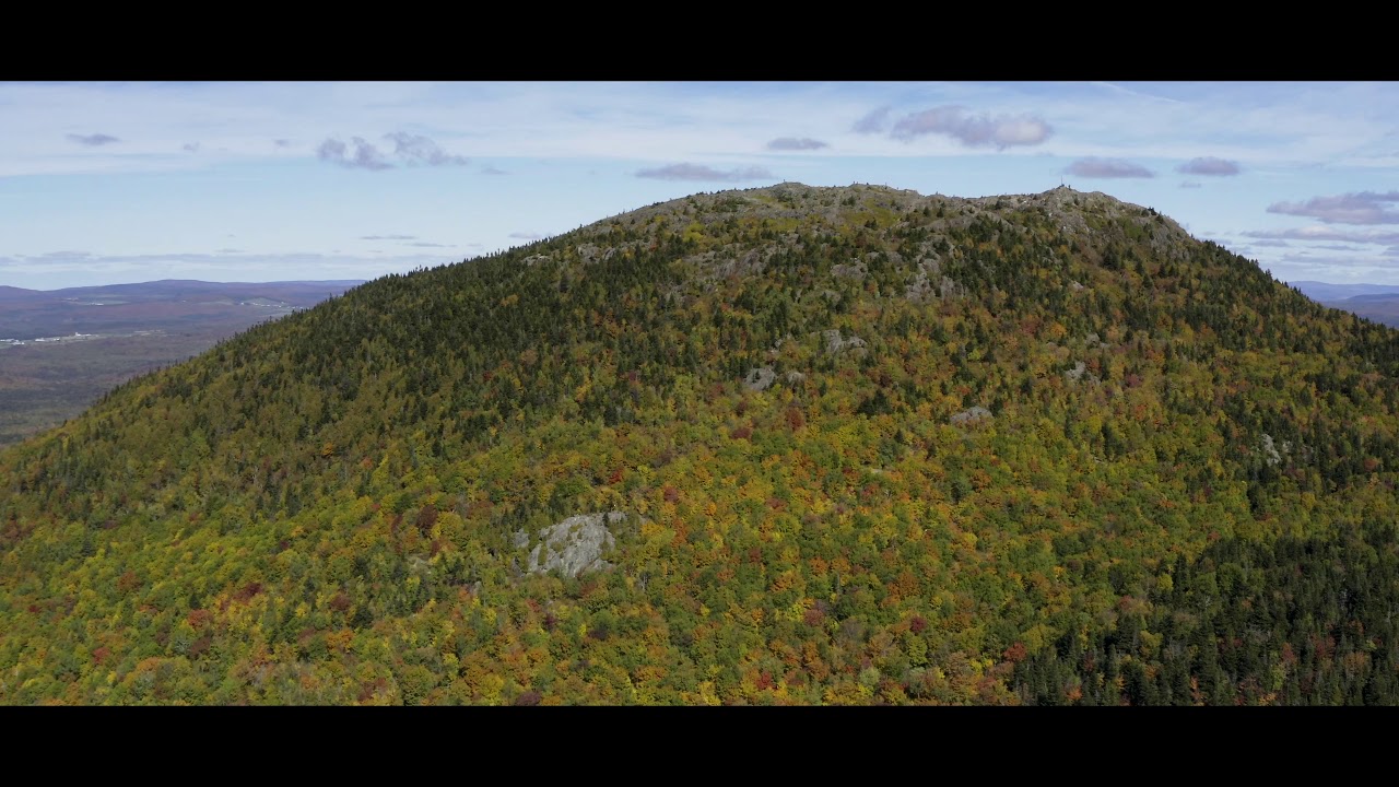 Mont HAM automne-hiver 4k. DJI mavic pro 2