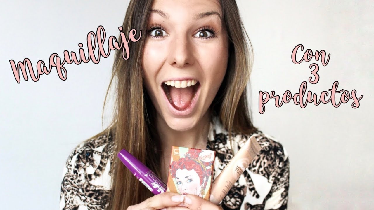TAG MAQUILLAJE CON SÓLO 3 PRODUCTOS | Maquíllate en menos de 5 minutos👄