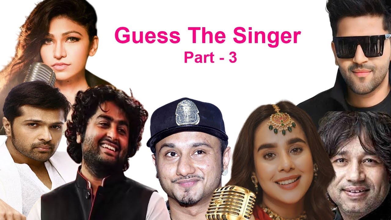 Singers India,Hindi Song Singers GK MCQ Quiz,Guess the Singers Quiz,Part 3