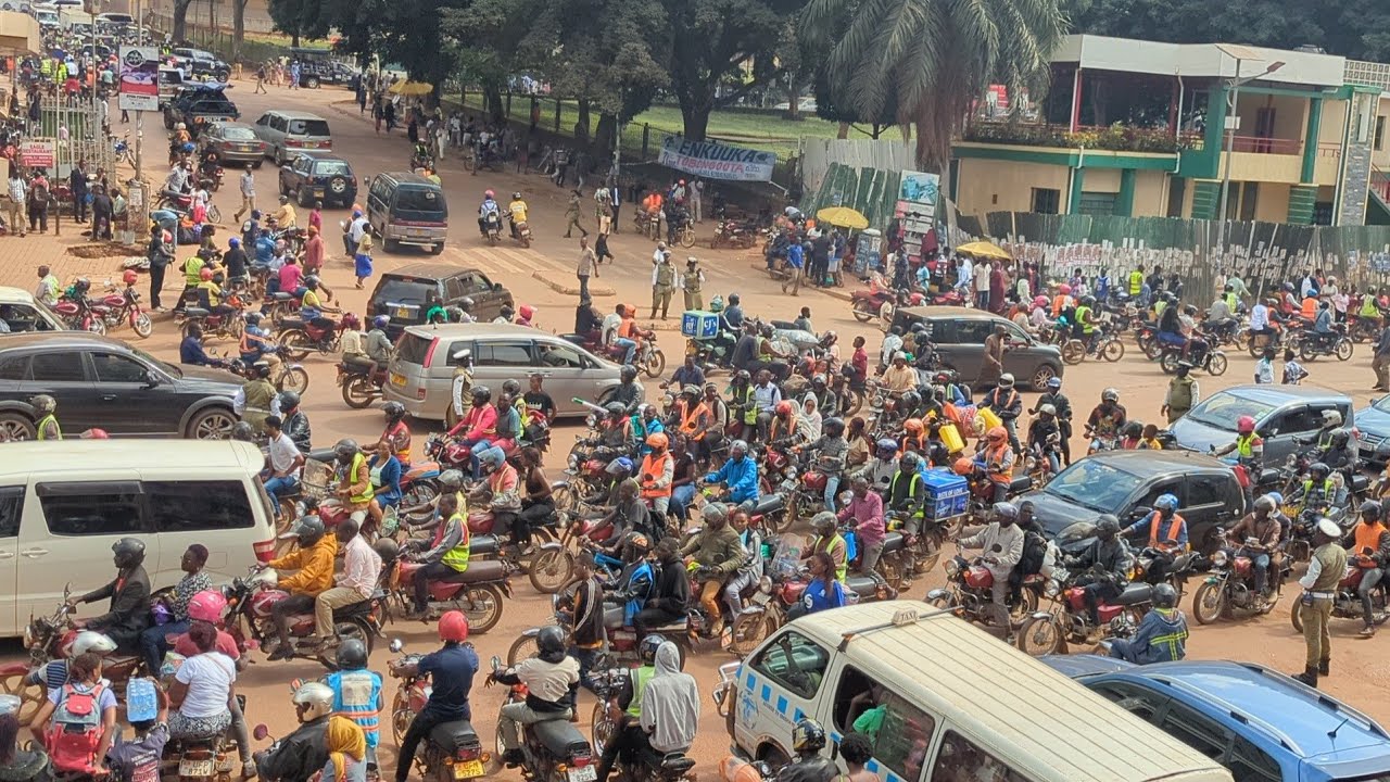 End of year Christmas Preparations In Kampala City Uganda