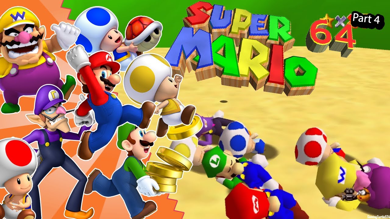 Super Mario 64 Multiplayer: Part 4 (Finale) | 7 Players All 120 Stars