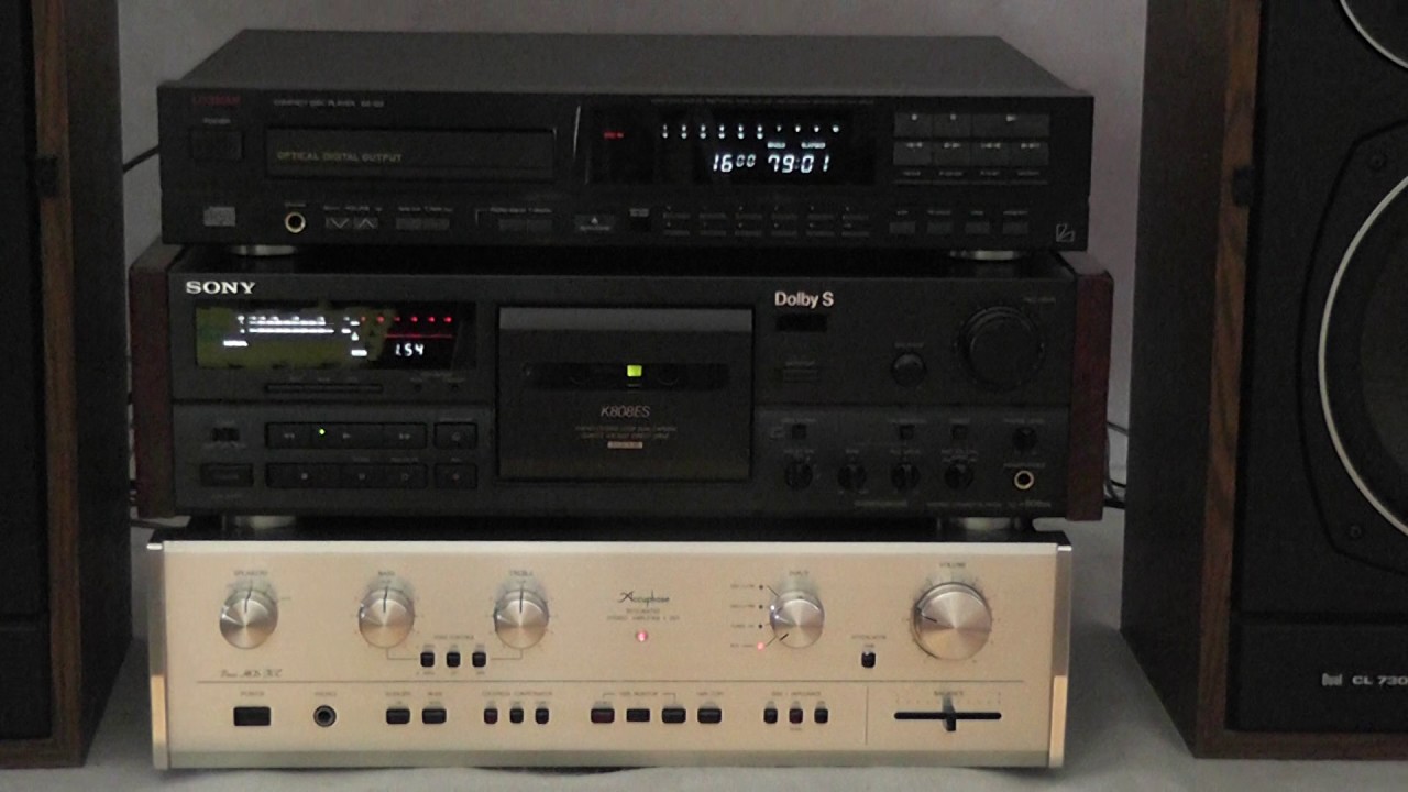 Accuphase E-203 + Sony TC-K808ES