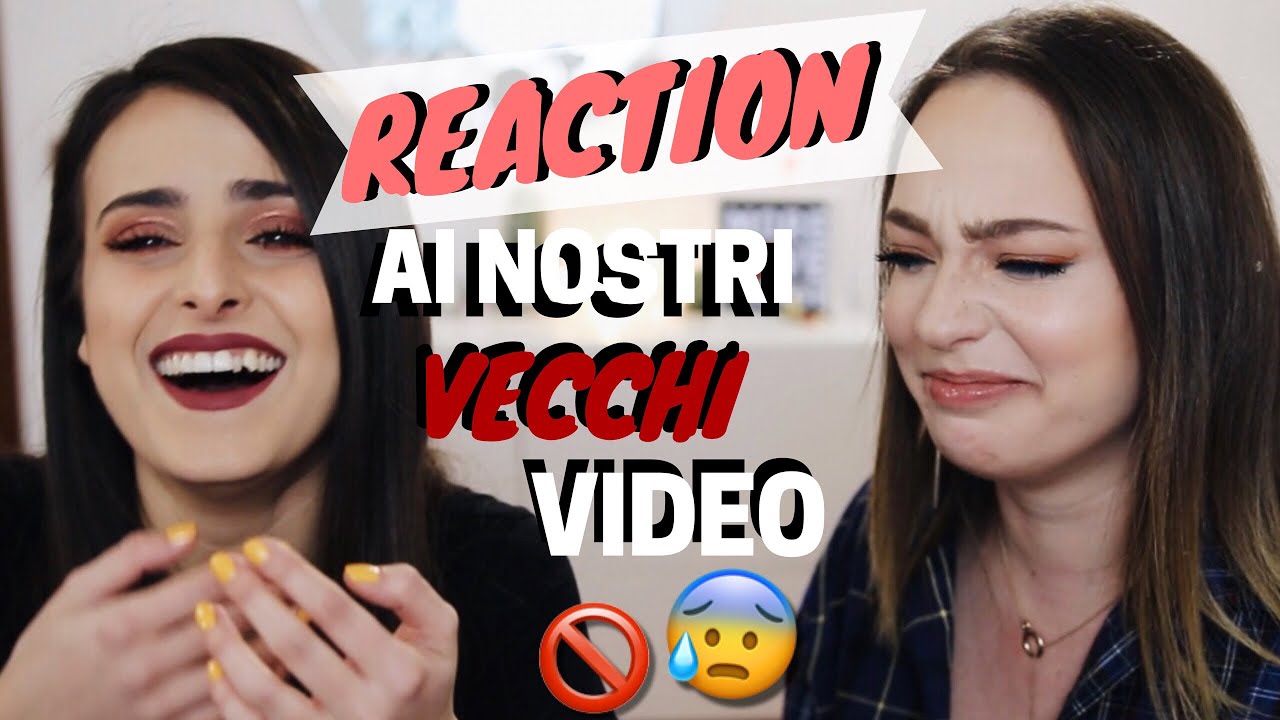 REACTION AI NOSTRI VECCHI VIDEO 🙈😂 || K4U.