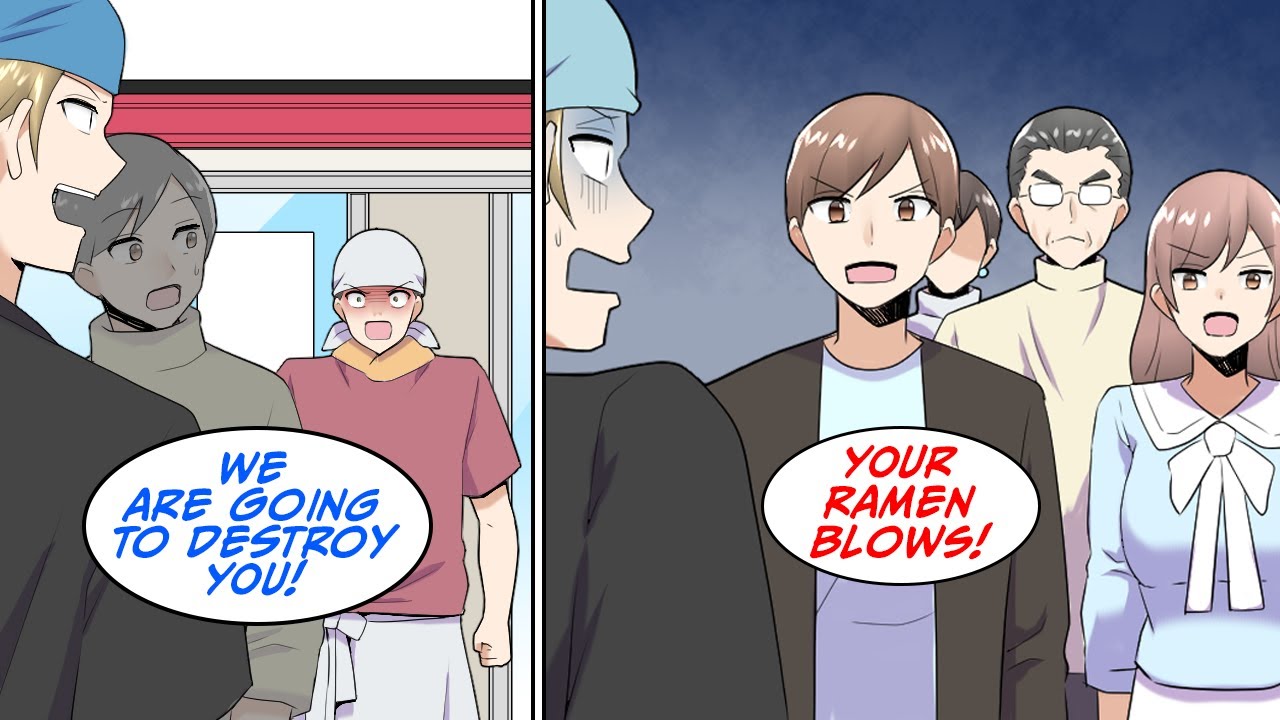 This jerk kept trying to steal our customers, but then… [Manga Dub]