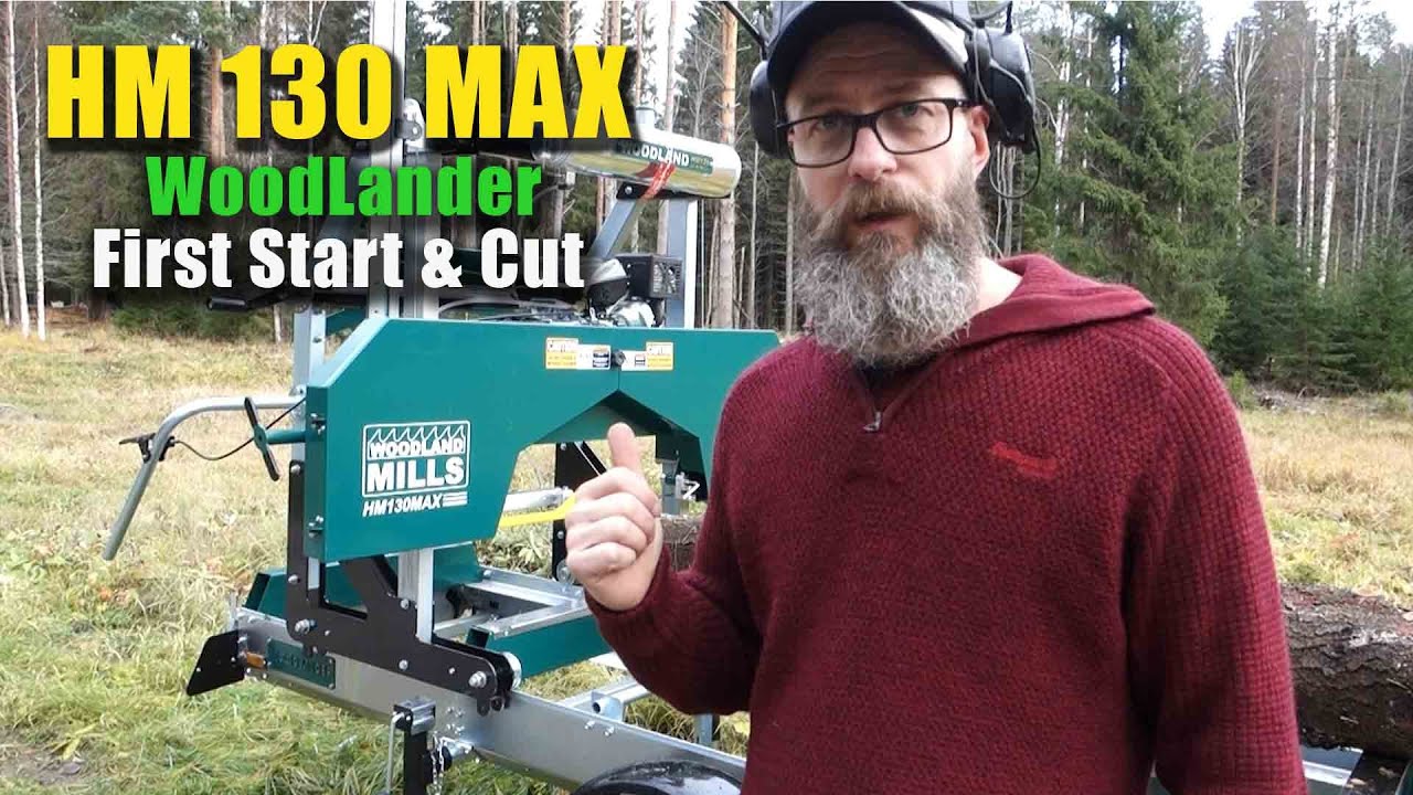 My New Sawmill | Woodland Mills HM130MAX