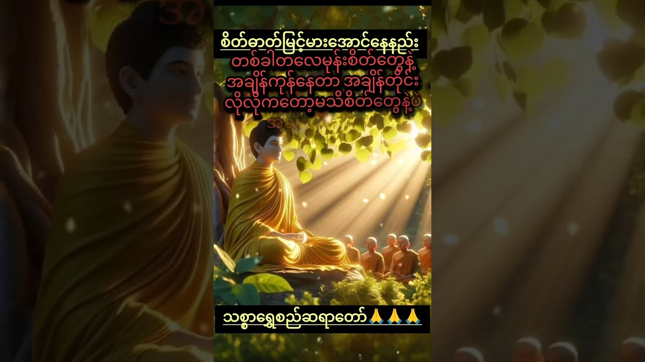 စိတ်ဓာတ်မြင့်မားအောင်နေနည်း #သစ္စာရွှေစည်ဆရာတော်၏      တရားတော်