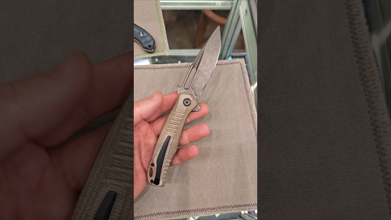 Ilyich Prototype knife from BRK Burlax, Blade Exhibition Fall 2025