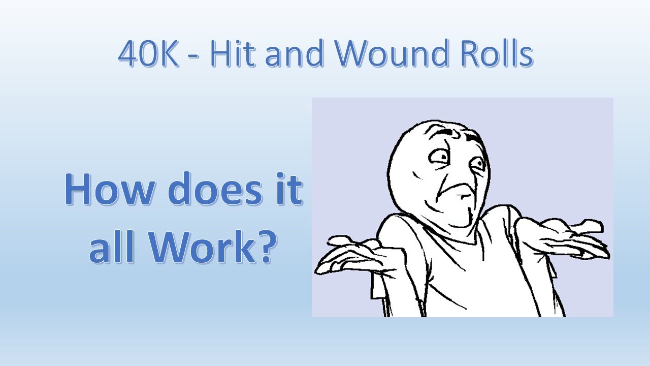 Warhammer 40K   Hit and Wound Rolls Guide