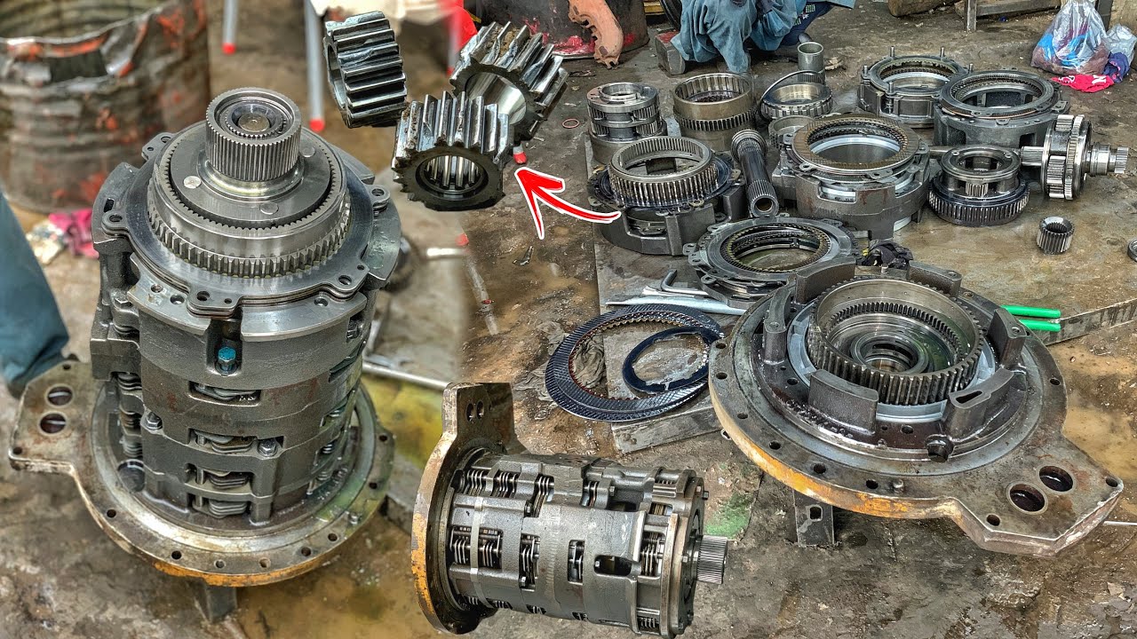 CAT Loader 950 Transmission Damaged |  Caterpillar Gear Gerari Transmission Repairing