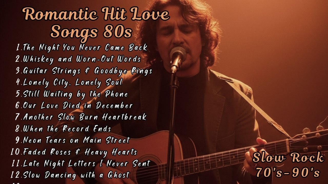 Romantic Hit Love Songs 80s | Best Slow Rock Ballads 70s–90s | Sad Love Classic Rock Playlist