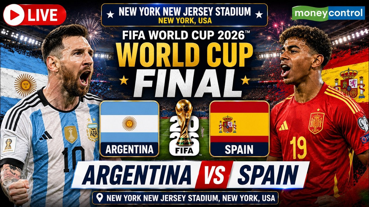 🔴Argentina vs Spain LIVE Final Today: FIFA World Cup 2026 Final LIVE | Messi vs Lamine Yamal | N18G