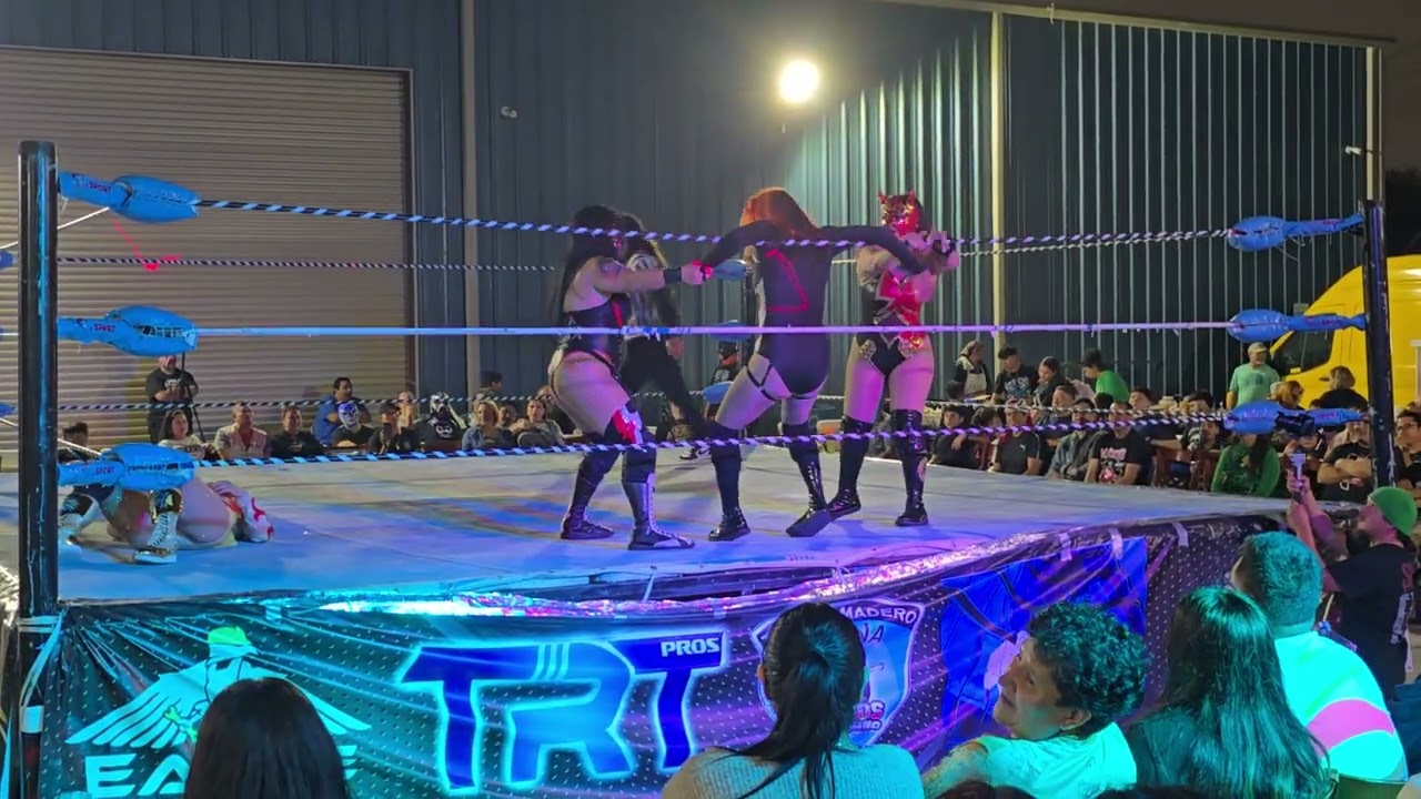 Llanos promocion Lady Apache & Spooky  vs Sexy Flor  & Tus kana 
