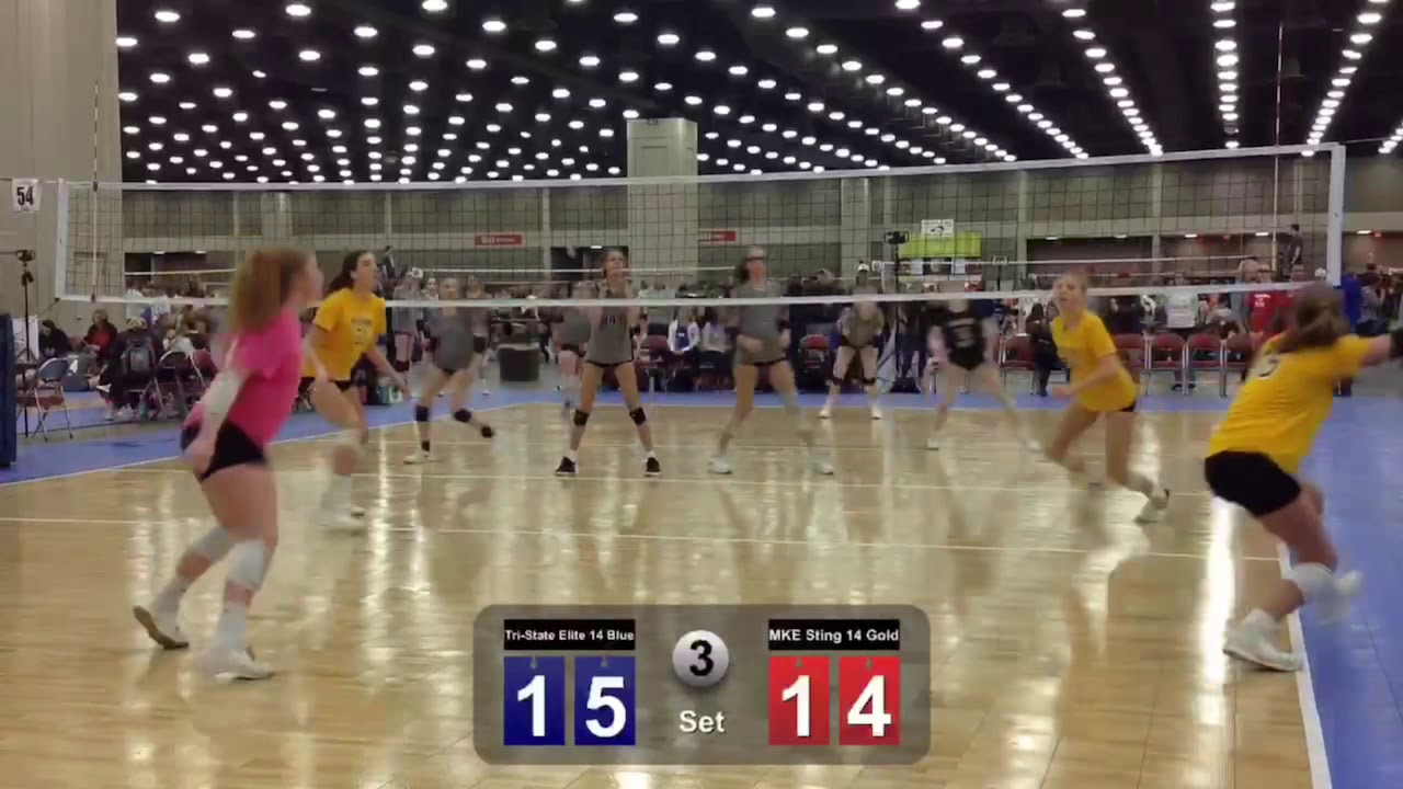 Anna Bjork #31 Middle, Milwaukee Sting 14 Gold, Bluegrass 2020