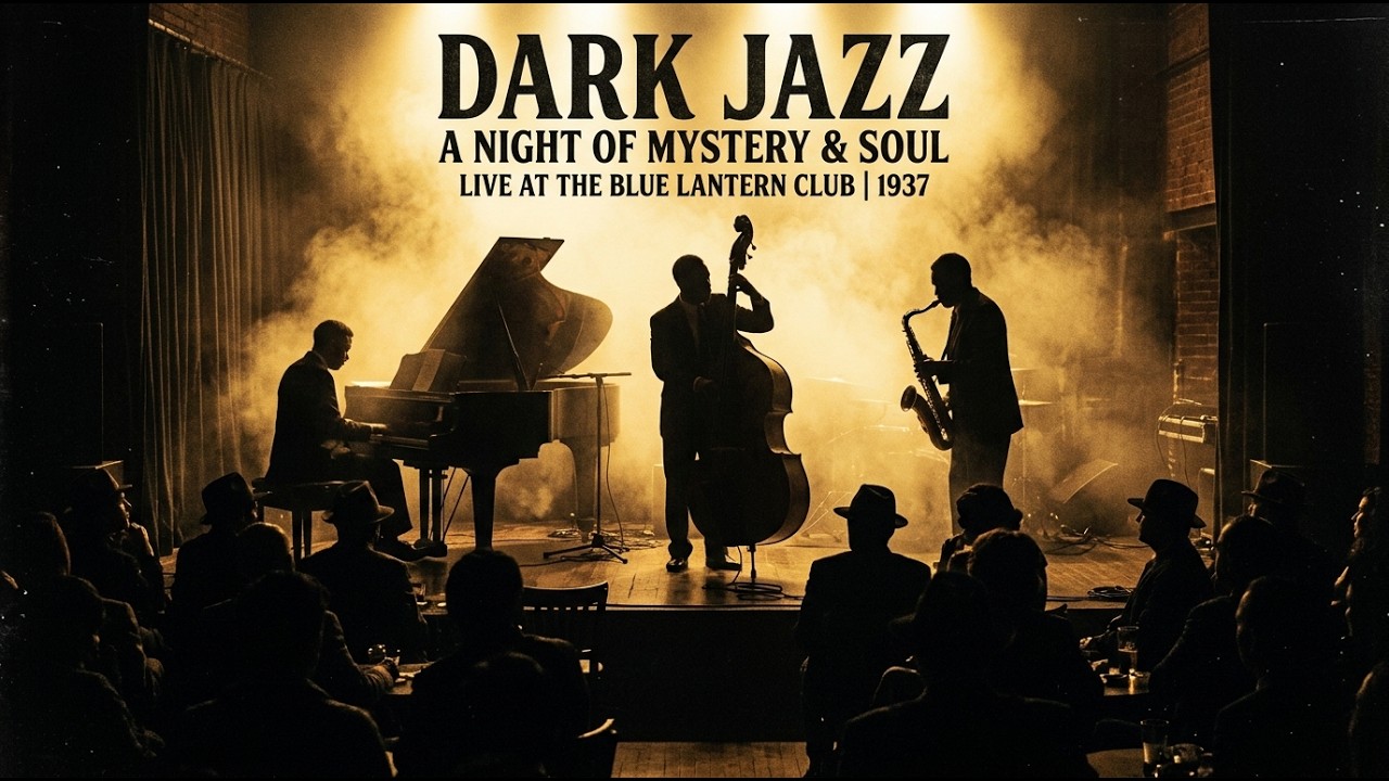 Jazz Noir Midnight Session | Dim Lights, Cigarette Smoke & Melancholy Piano Vol22