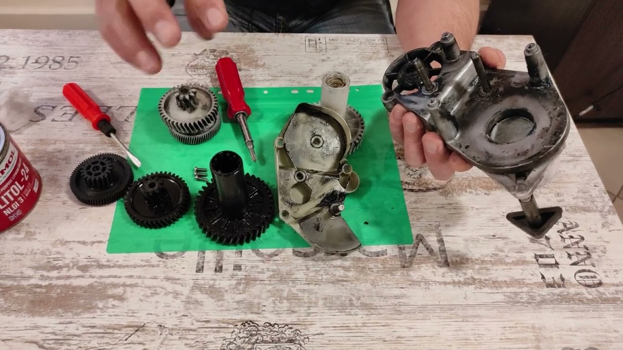 | SIlverCrest 250W | 3D Printing | Разборка и замена шестеренок редуктора мясорубки