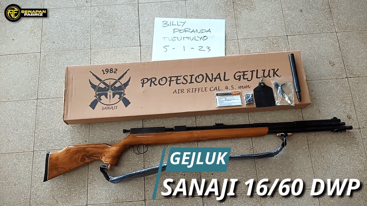 SENAPAN GEJLUK PALING RINGAN DIDUNIA 😁 SANAJI 16/60 SIAP BERANGKAT