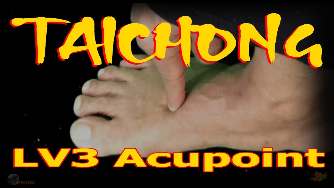 LV3 | Taichong acupoint | Liver meridian | Acupressure VIKUDO