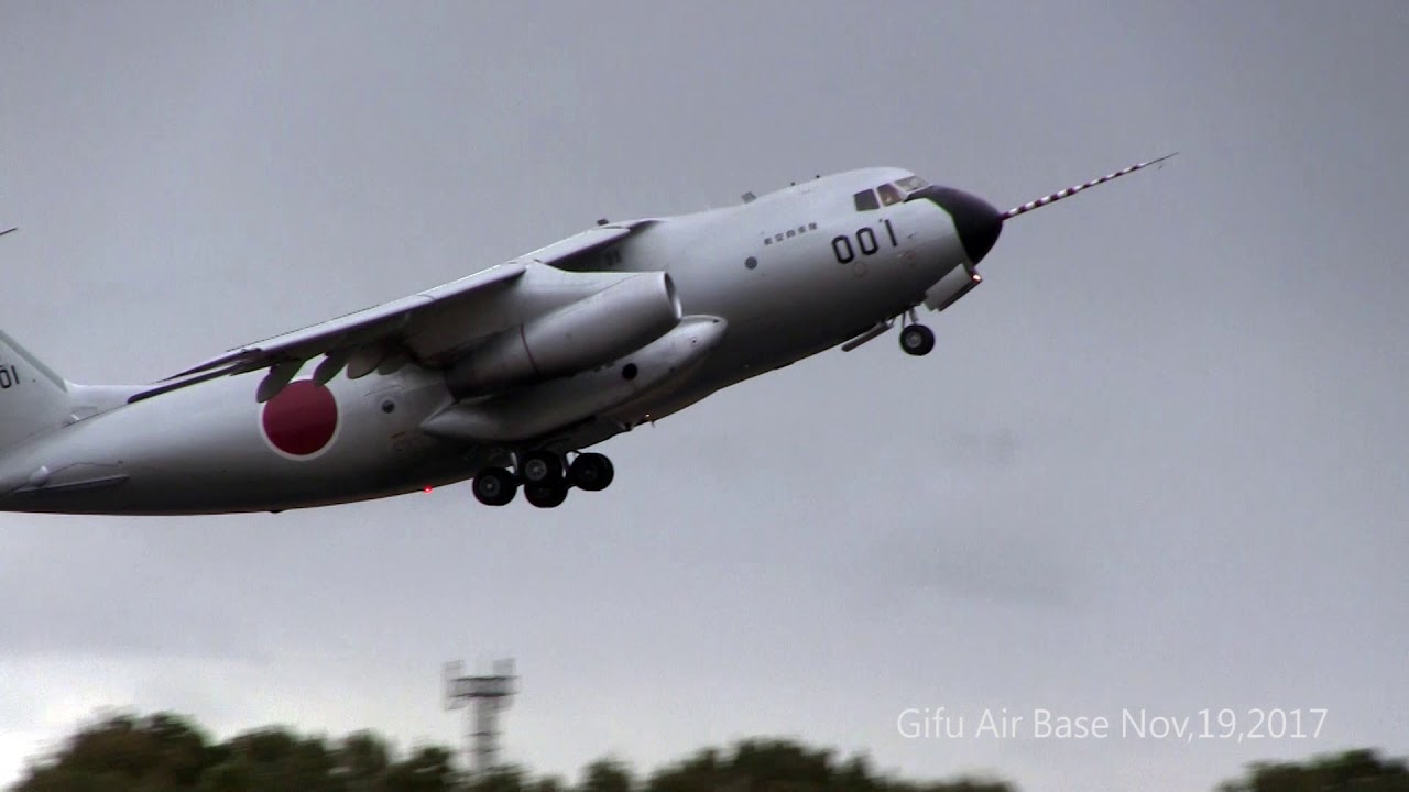 【 岐阜基地 】C1 滑走から離陸まで収録　岐阜基地航空祭2017