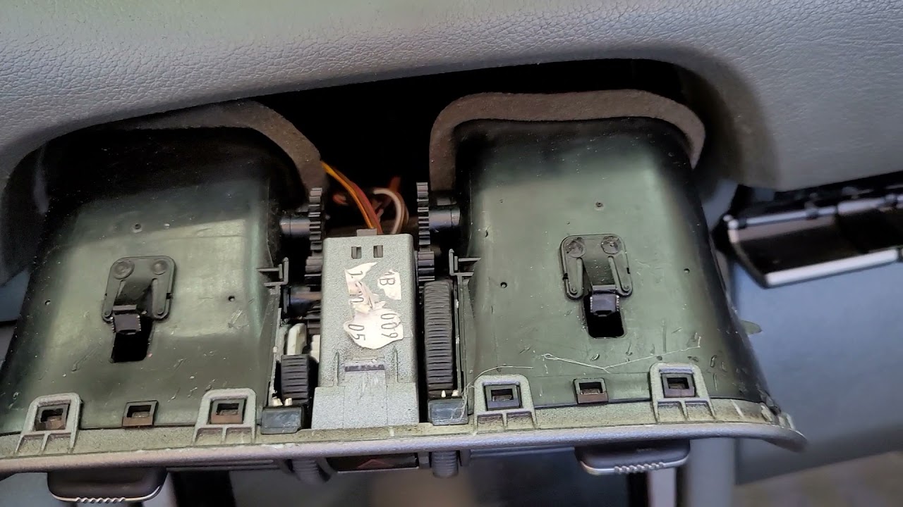 center vent removal porsche 997