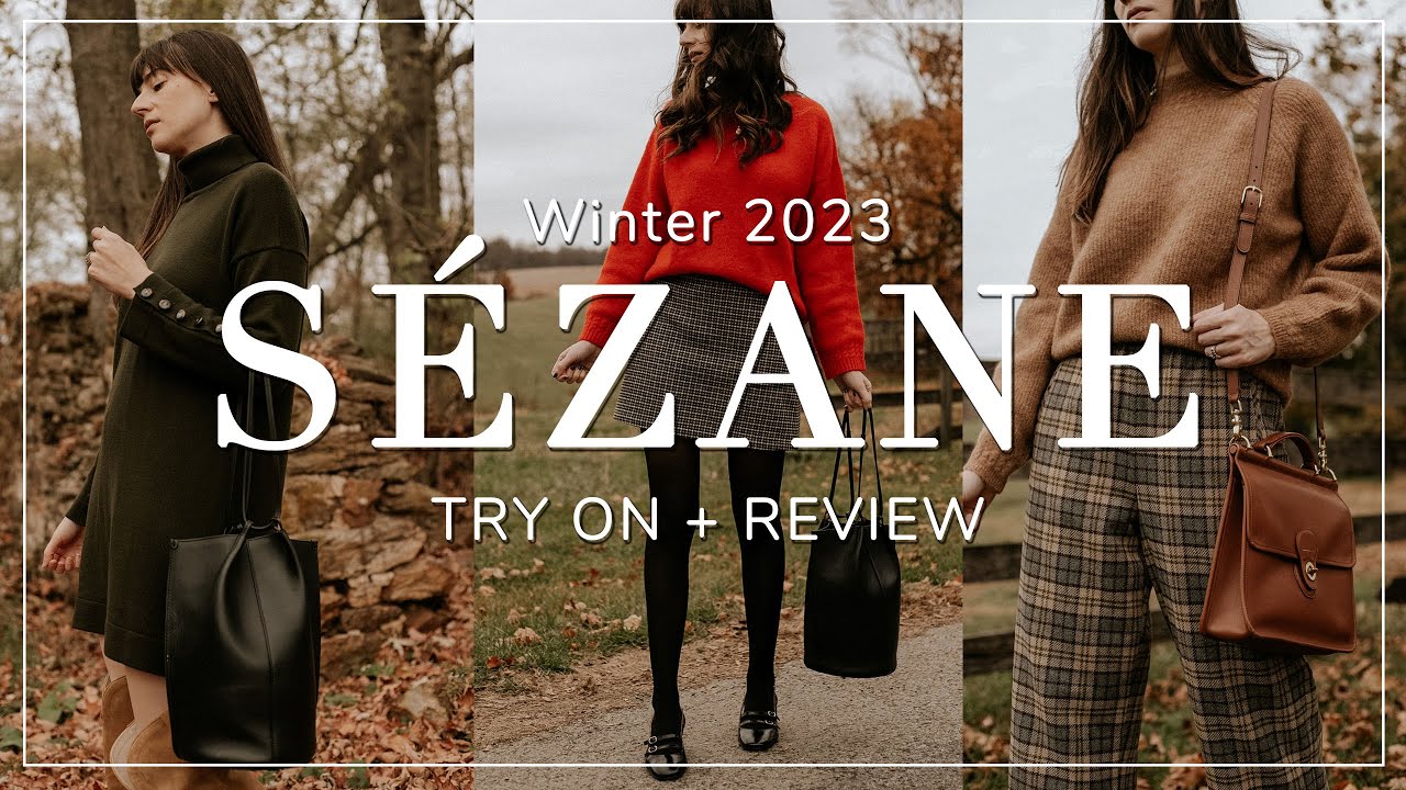 S&eacute;zane Winter 2023 Try-On: S&eacute;zane Knitwear Review