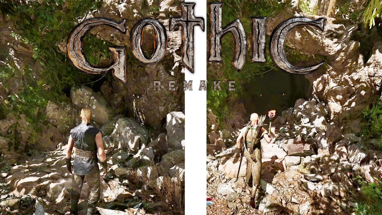 Эта пещера открывается по мере прохождения сюжета &mdash; Gothic 1 Remake