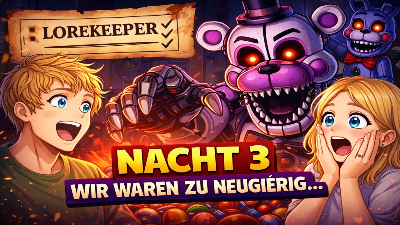 Ich scheitere zum ersten mal in FNAF 6