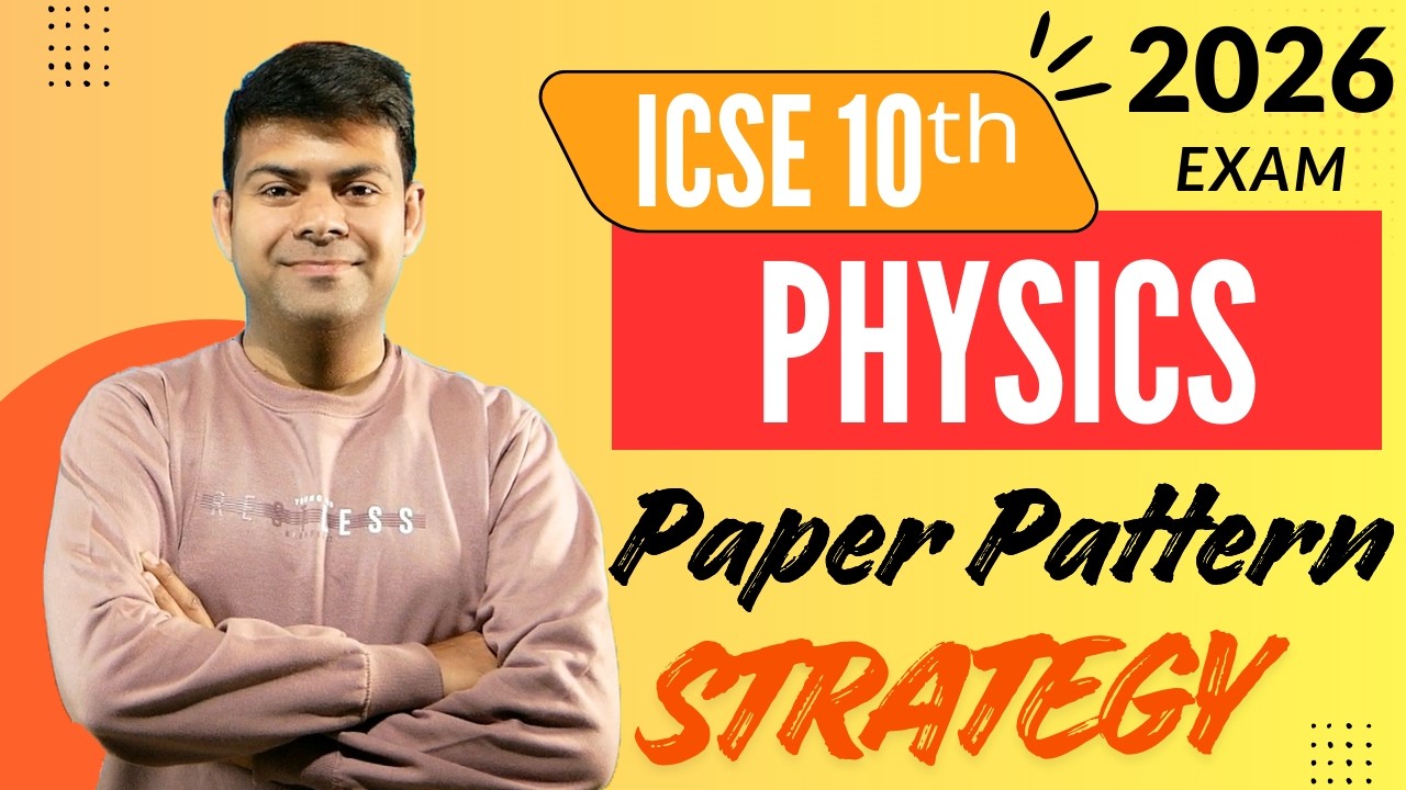Physics - Strategy for ICSE 2026 Exam | MOST IMPORTANT Chapters #icse #amplifylearning