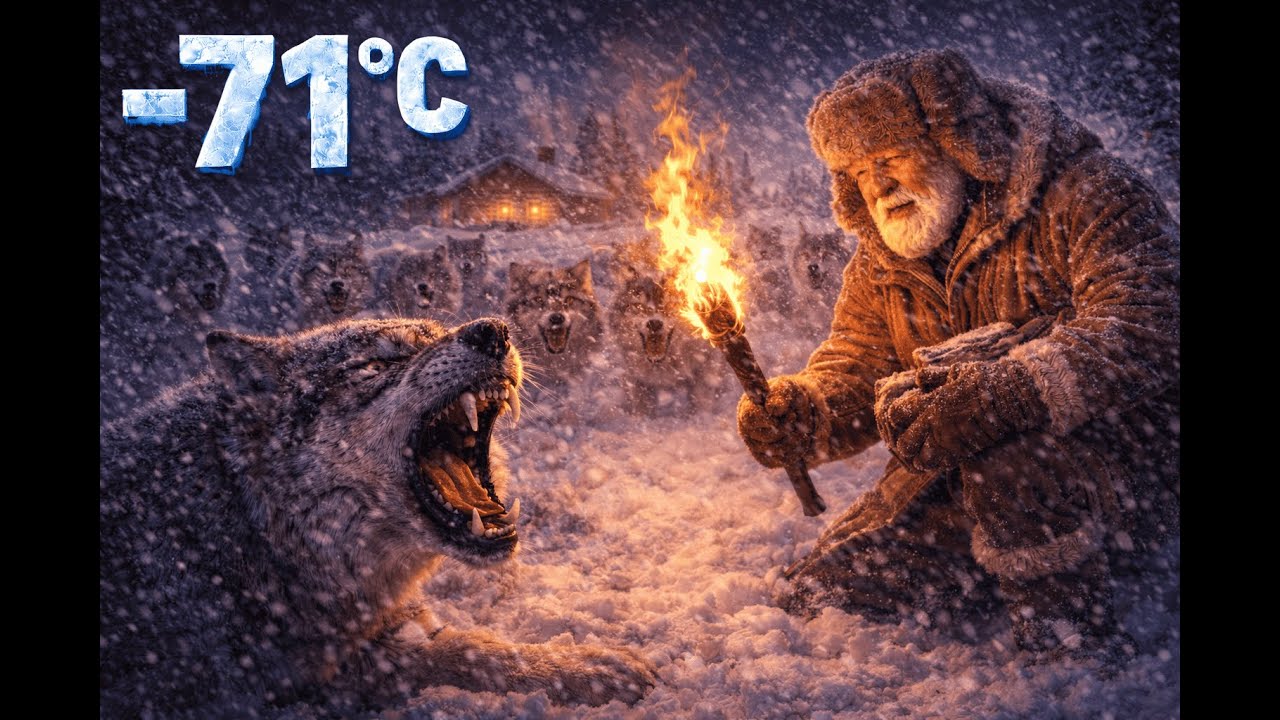 -71°C in Siberia | How a 90-year-old man survives 100 wolves every night