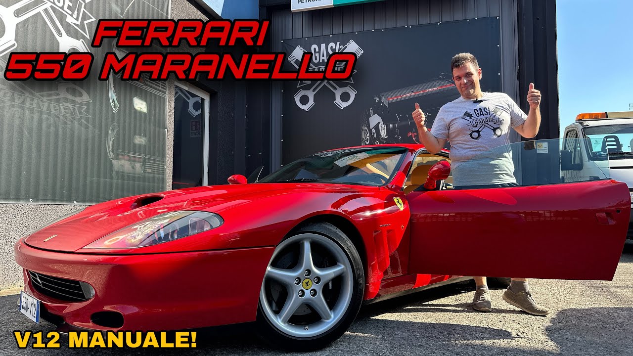Ferrari 550 Maranello: 12 cilindri..grazie di esistere!
