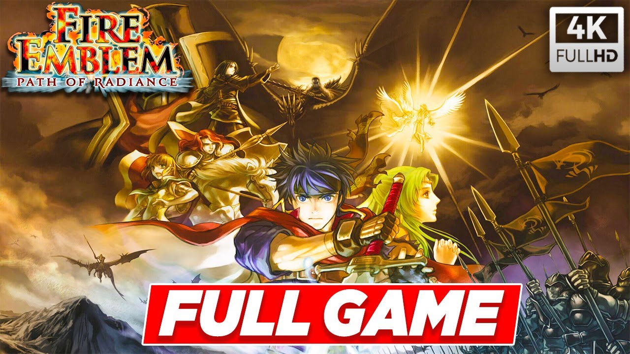 Fire Emblem: Path of Radiance Gameplay Walkthrough FULL GAME – No Commentary