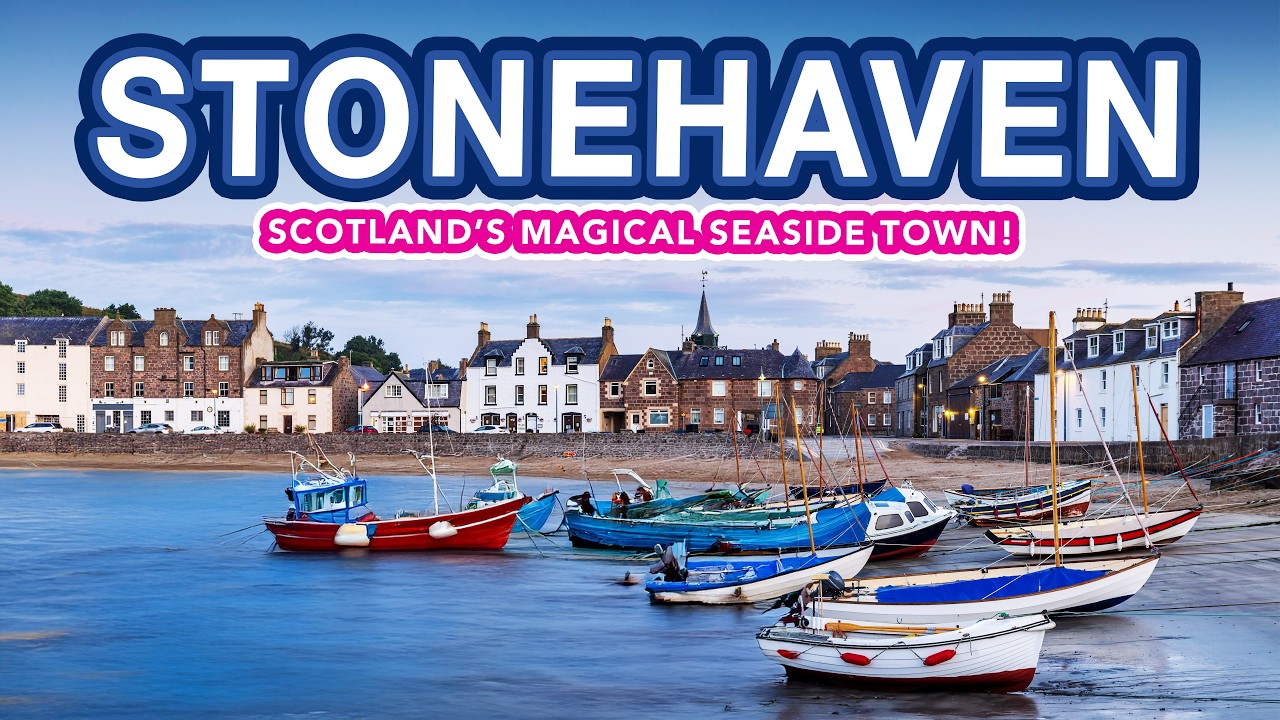 STONEHAVEN | Tour of Scotland's CUTEST seaside town Stonehaven (near Aberdeen)