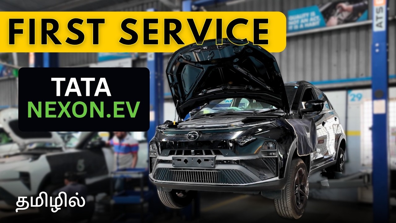 Tata Nexon EV First Service 🔧 Cost & Service Details | Honest Review Tamil