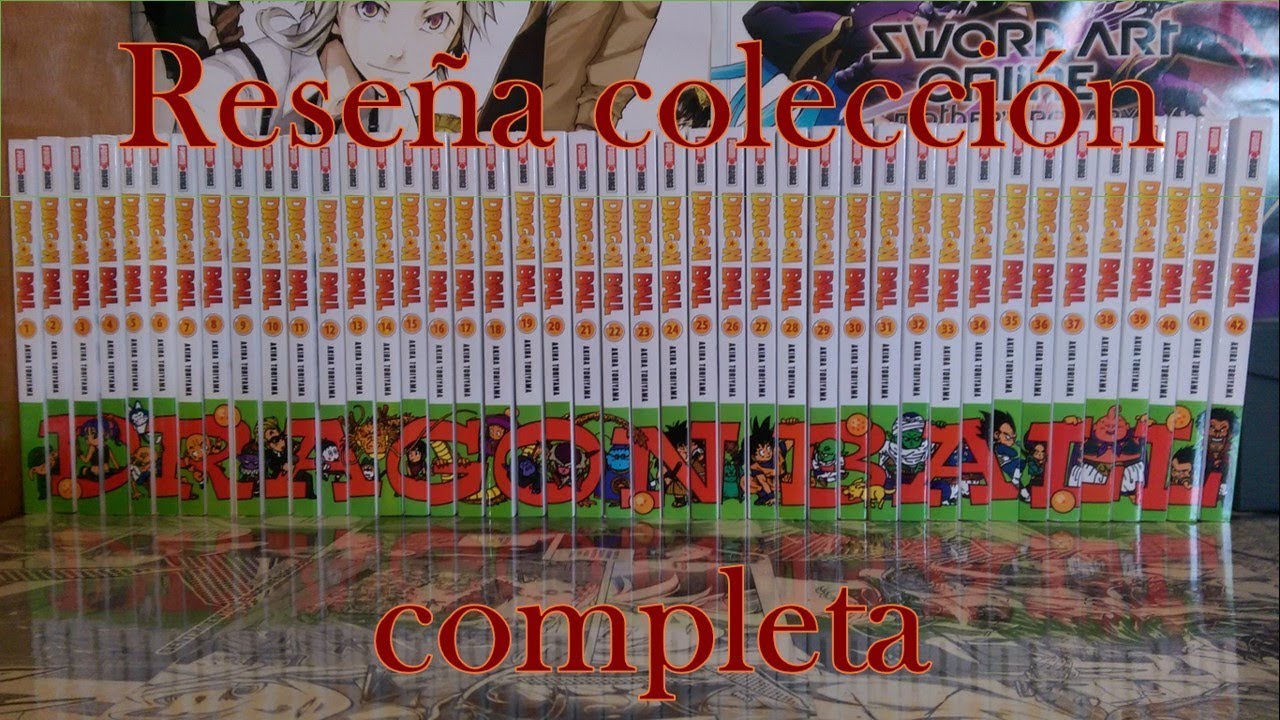 Reseña Dragon ball colección completa (42 tomos panini manga)