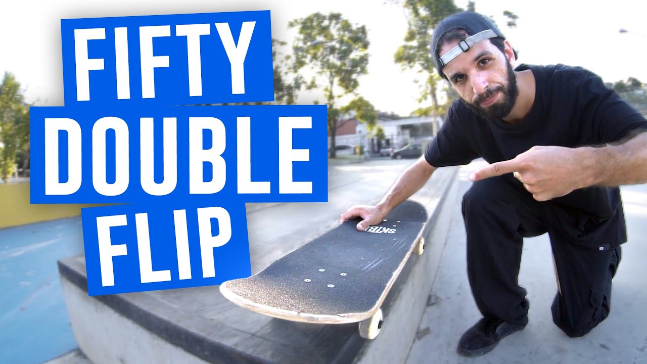 FIFTY DOUBLE FLIP DO IVAN!! | DESAFIO DE MANOBRA SKTBR