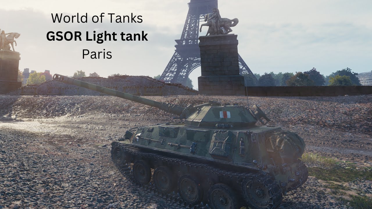 World of Tanks - GSOR Light tank - Paris