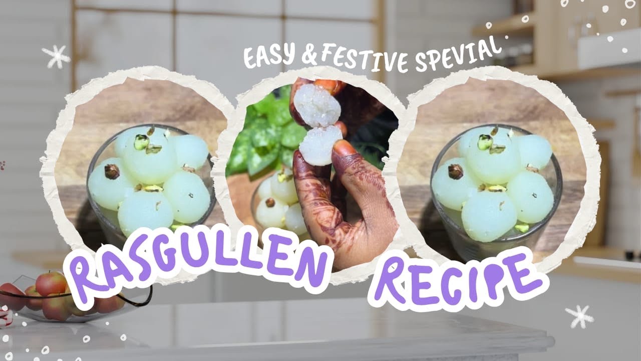 Best Simple Rasgulle At Home | Try This Recipe This Festive Season | SIMPLE KITCHEN 