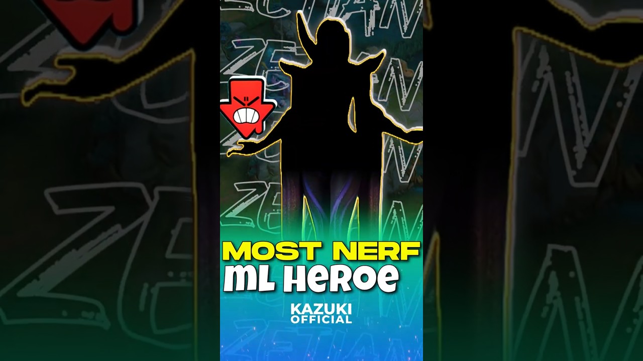 MOST NERFED HEROES! #mobalegends5v5 #moba5v5English #moba5v5pippin