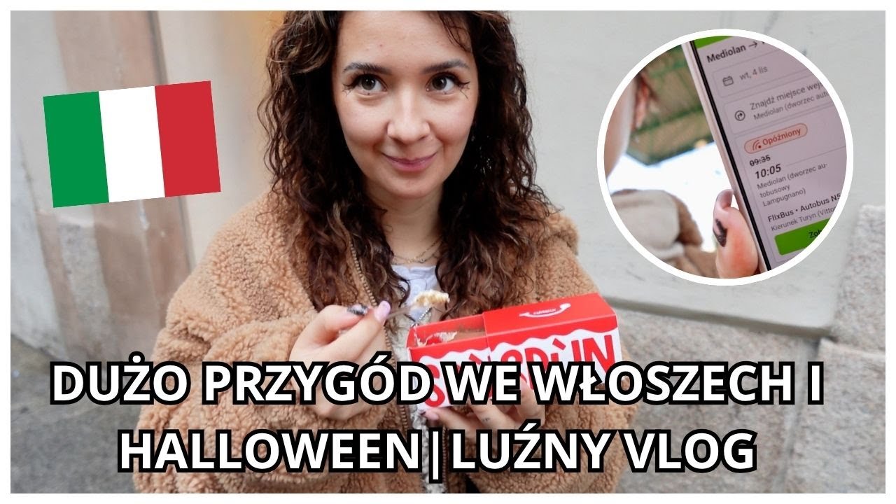 NASZE PRZYGODY WE WŁOSZECH W HALLOWEEN