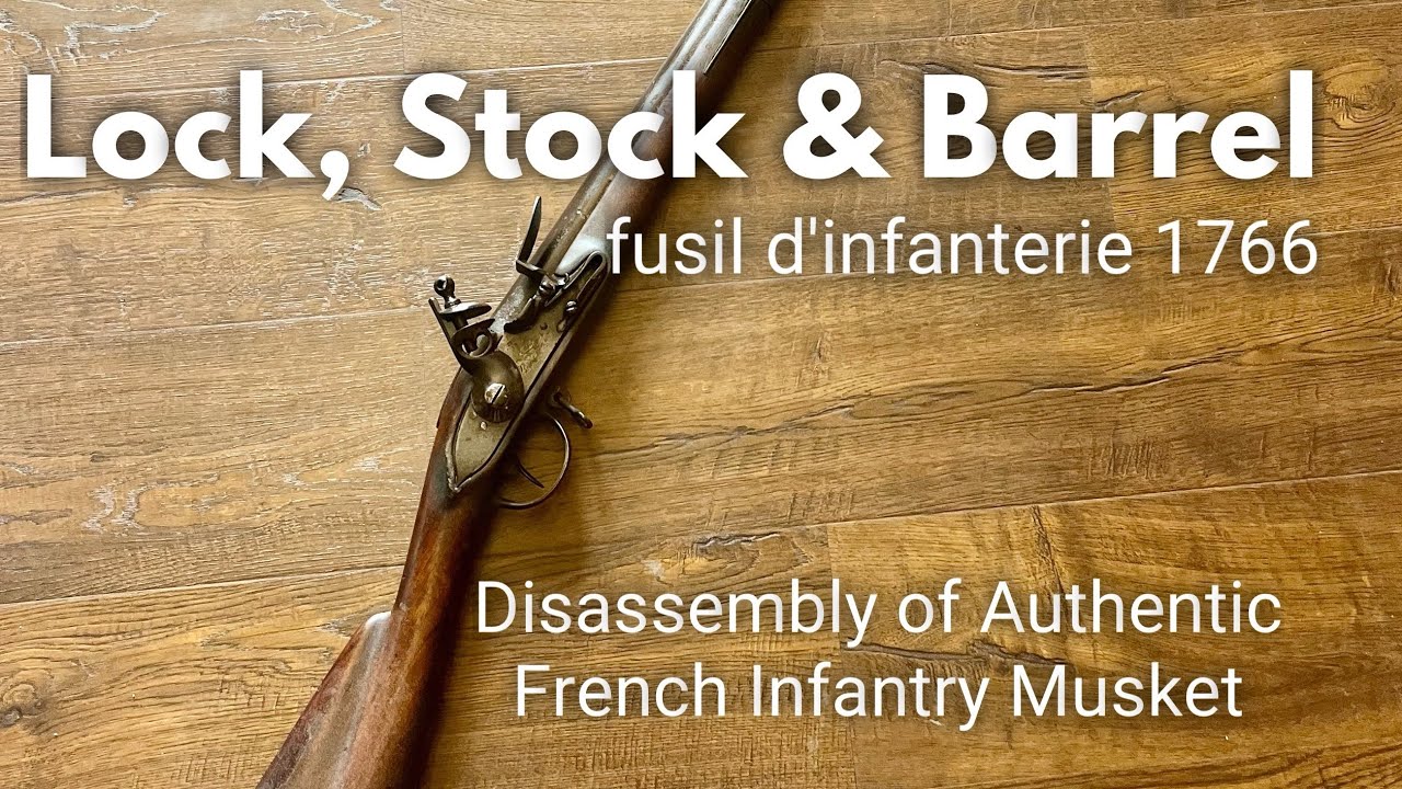 Редкий французский мушкет &laquo;Шарлевиль&raquo; 1766/68 года, разборка #charleville #flintlock #thepatriot