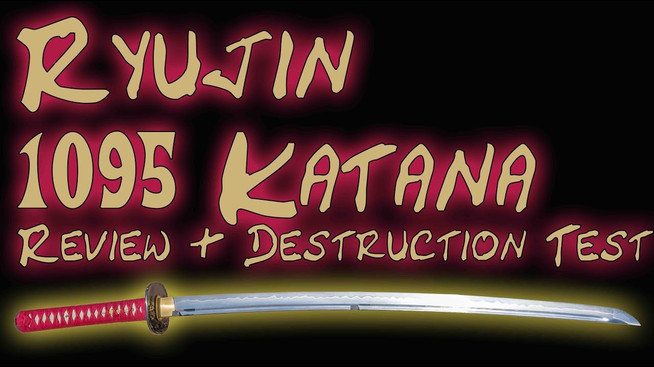 Обзор и тест на уничтожение катаны Ryujin 1095 Custom
