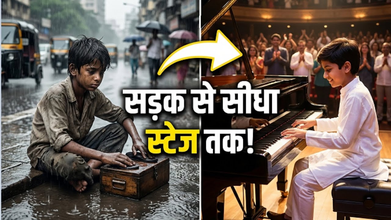 5000 करोड़ का पियानो और 10 रुपये का मोची... देखिये कुदरत का करिश्मा! 🙏😭 #Reallifestory