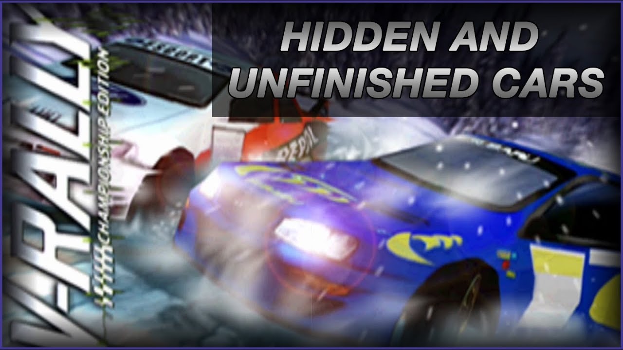 V Rally 1 Hidden and Unfinished Cars