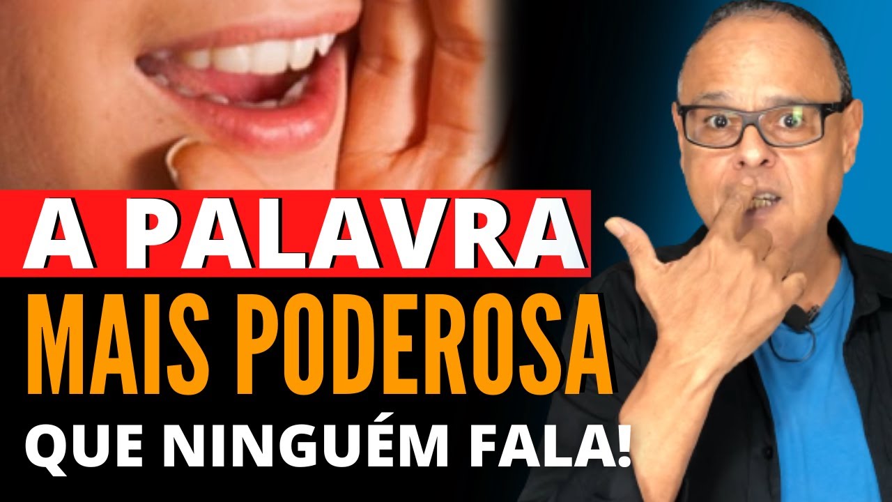 FALA QUE ACONTECE! PALAVRA MÁGICA CAPAZ DE ATRAIR BÊNÇÃOS