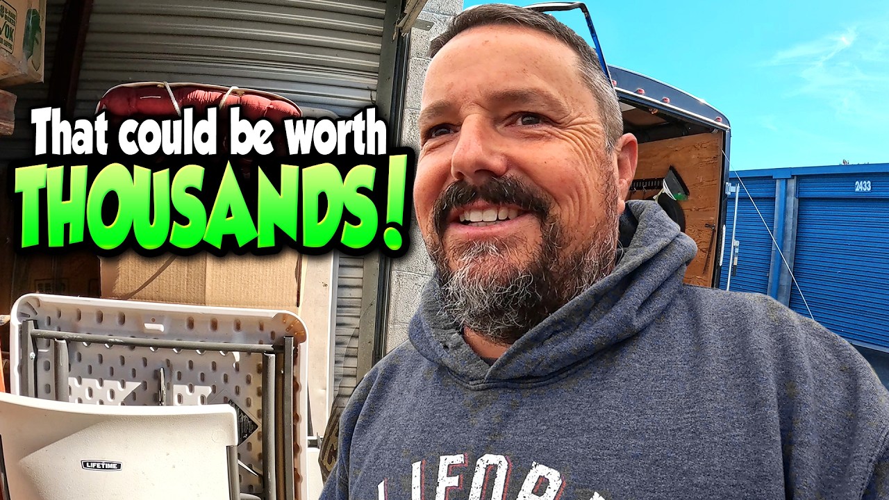 I paid exactly ONE DOLLAR for this storage unit - And it's the BEST in a LONG TIME!