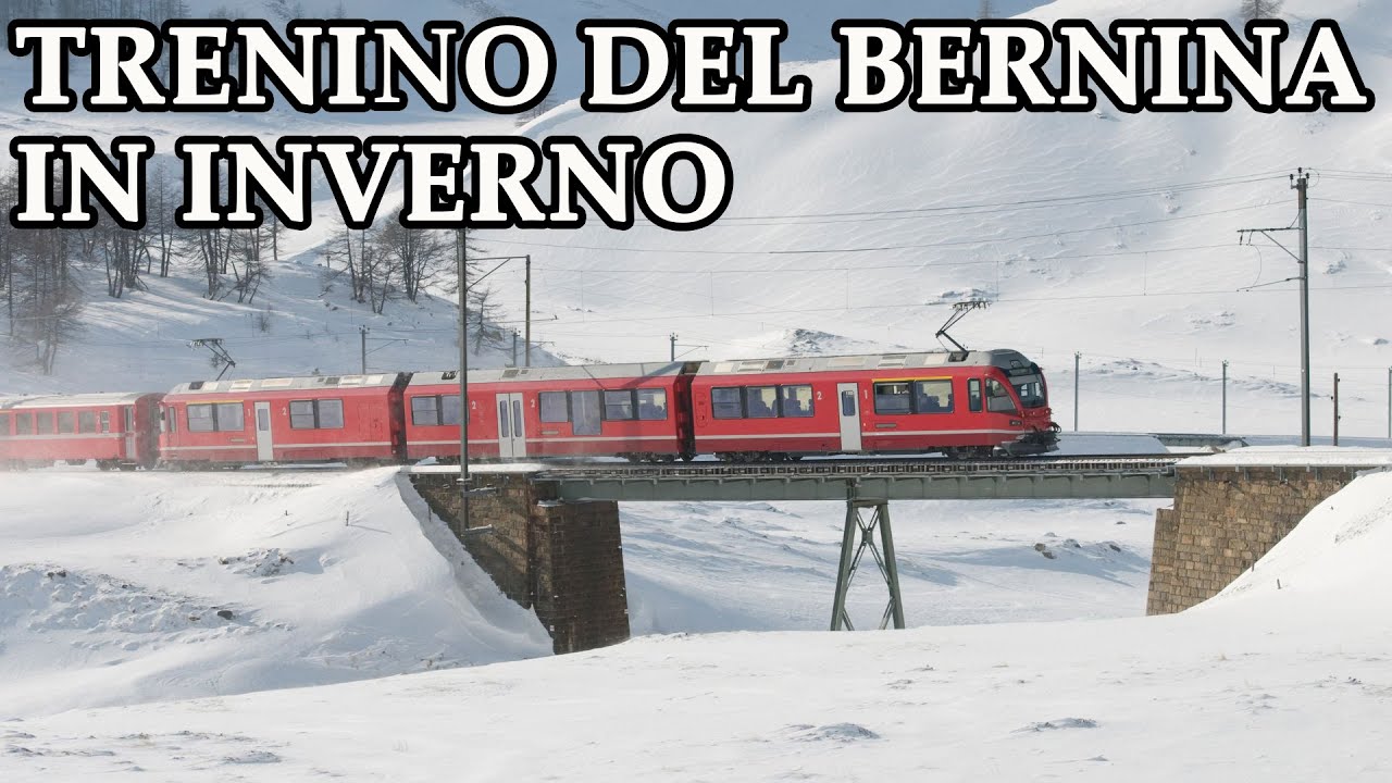 Viaggio sul Trenino del Bernina in inverno: da Tirano a St. Moritz